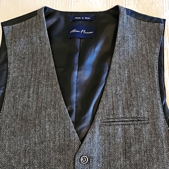 Men's Alan Flusser Vest - Picture 2 of 5